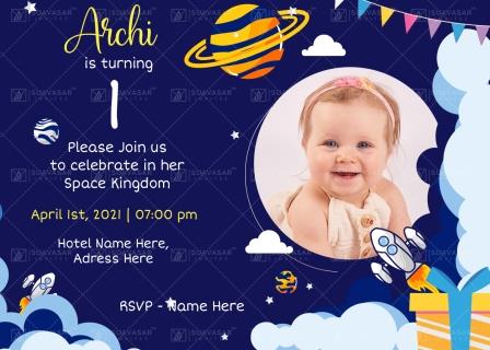 Birthday Invitation E-Card Maker 13