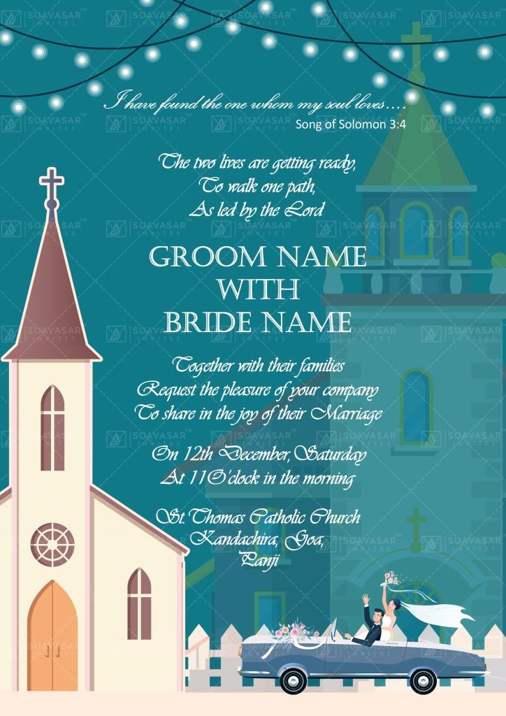 Church Wedding Invitation 60 Photos Astyledwedding Church Wedding Invitation 60 Photos Astyledwedding