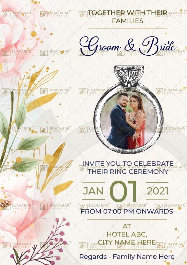 wedding Invitation blank card №215542