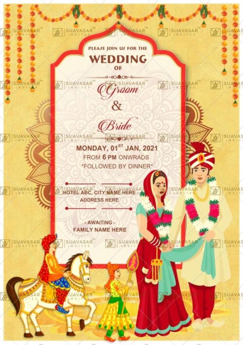 traditional wedding invitation - 15