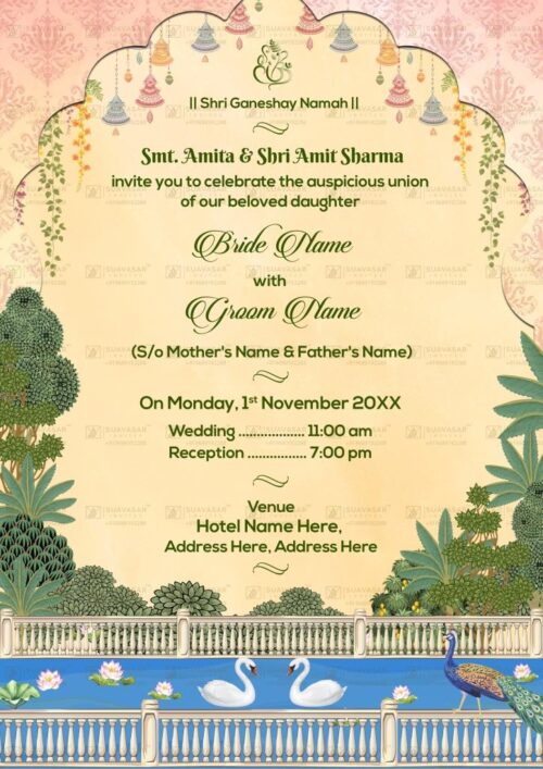 traditional wedding invitation - 44