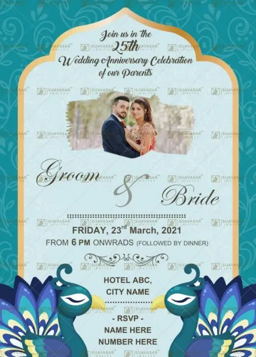 silver-jubilee-wedding-anniversary-invitation-1