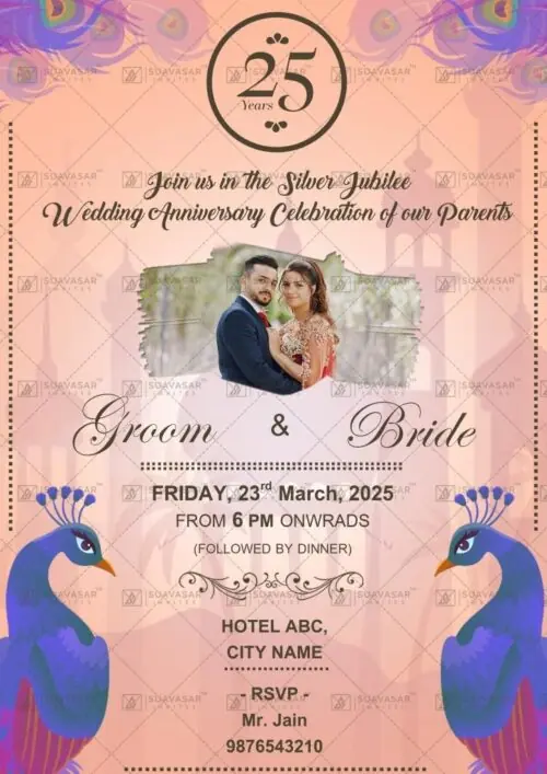 silver-jubilee-wedding-anniversary-invitation-2