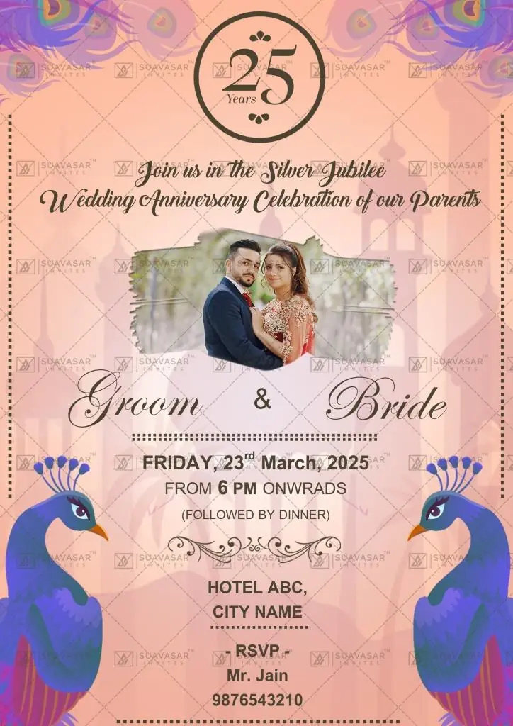 silver-jubilee-wedding-anniversary-invitation-2