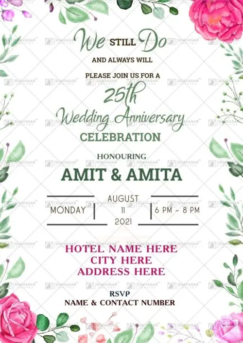 silver-jubilee-wedding-anniversary-invitation-8