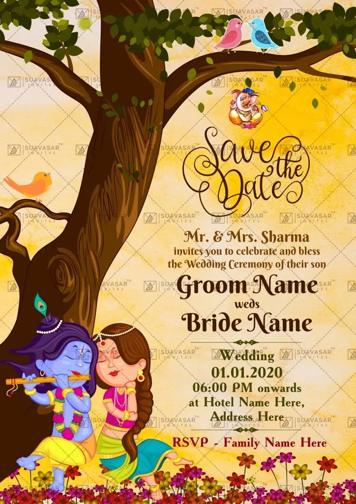 traditional wedding invitation - 32