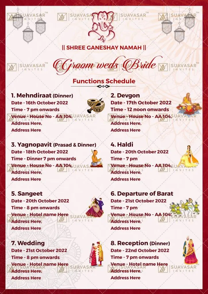 traditional wedding invitation - 33