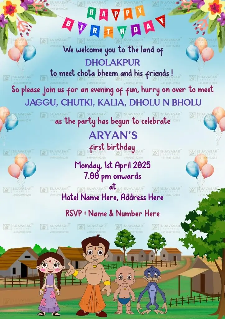 Chhota-Bheem-Birthday-Invitation-Card-01
